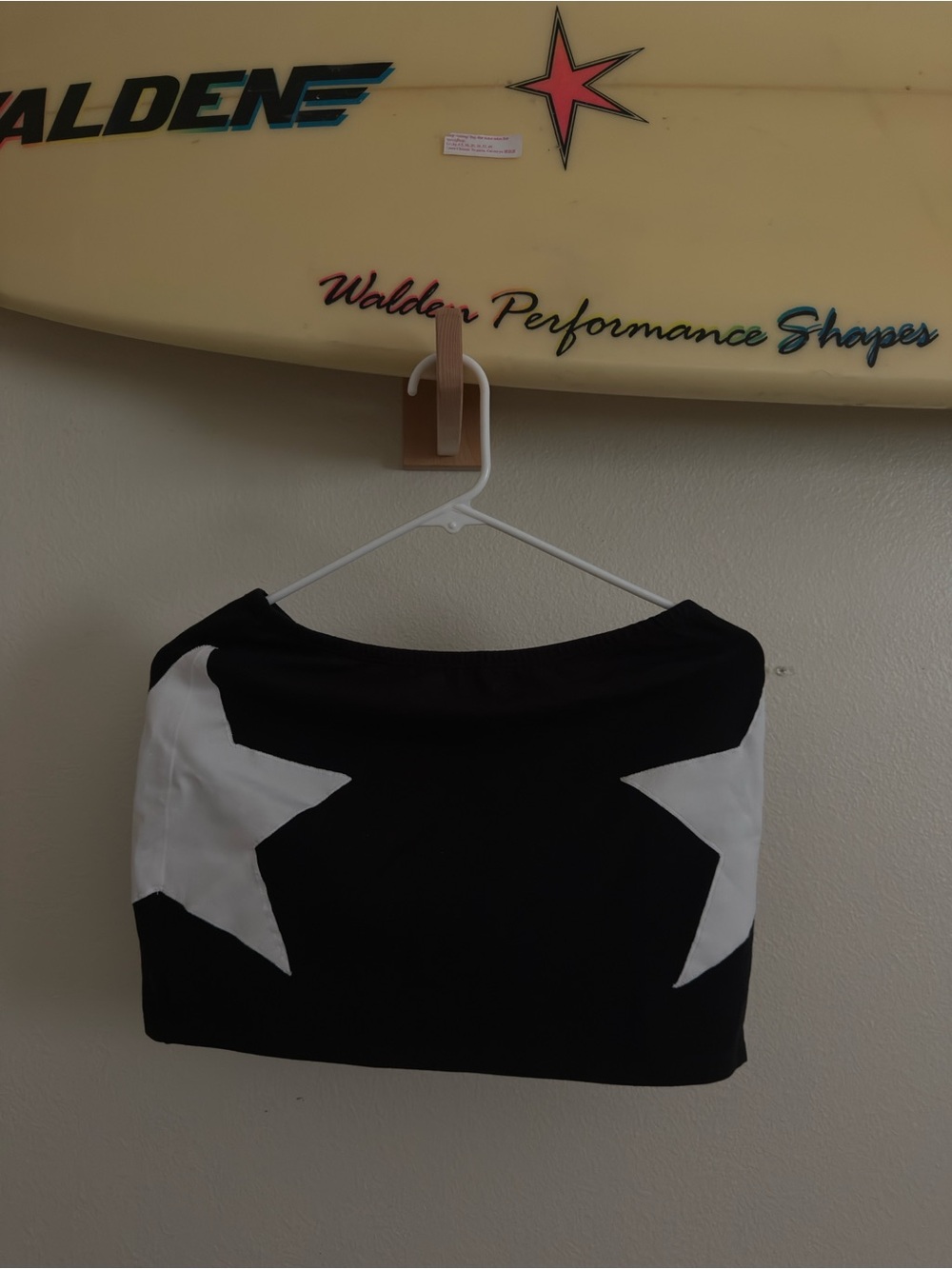Rat Boi Black & White Star skirt